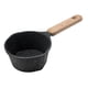 thumbnail image 3 of Olla para leche, olla para sopa, olla para calentar leche, olla plana multifuncional para desayuno, olla pequeña para cocinar Negro, 3 of 9
