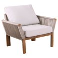 thumbnail image 1 of SEI Furniture Brendina 28" Wicker Outdoor Armchair in Natural, 1 of 3