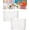 B, variant on Crystal Clear Freezer Storage Bins, Clear Plastic Organizer Bins with Handles, Stackable Freezer Refrigerator and Pantry Storage Containers for Frozen Food, Meat, Vegetables, Meals and Snacks (B)