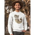 thumbnail image 2 of "Life For My Beard" Cool Design Sweatshirt Men -Image by Shutterstock, Male x-Large, 2 of 4