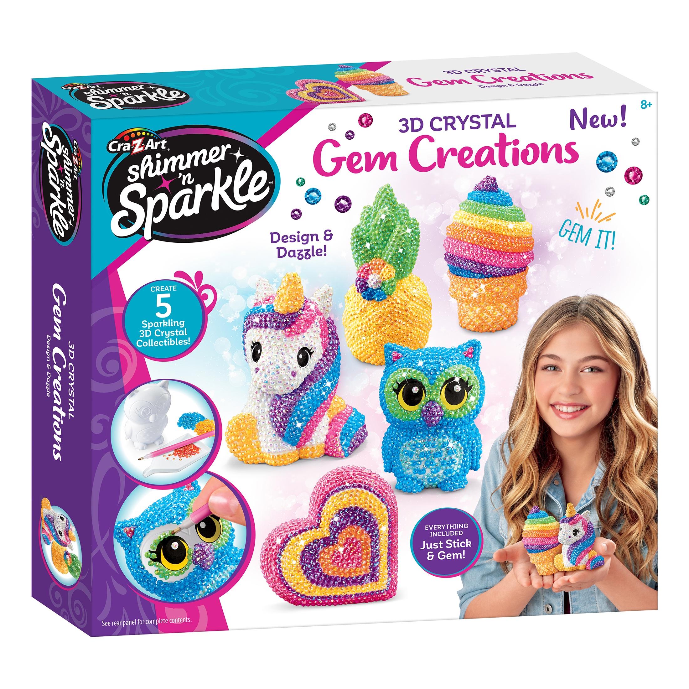 Cra-Z-Art Shimmer N Sparkle 3D Crystal Gem Creations photo 3
