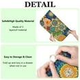thumbnail image 2 of Printed Dish Drying Mat Set for Kitchen Counter Absorbent Reversible Drying Mats Microfiber Kitchen Countertop Protector Dishes Pad 2 Pack Large Dish Drainer Rack Mat, 18" x 16"(Floral), 2 of 6