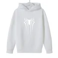 thumbnail image 3 of Sudadera con capucha para niños, sudadera de polar holgada con estampado de araña a la moda para niños y niñas de 2 a 14 años, 3 of 5