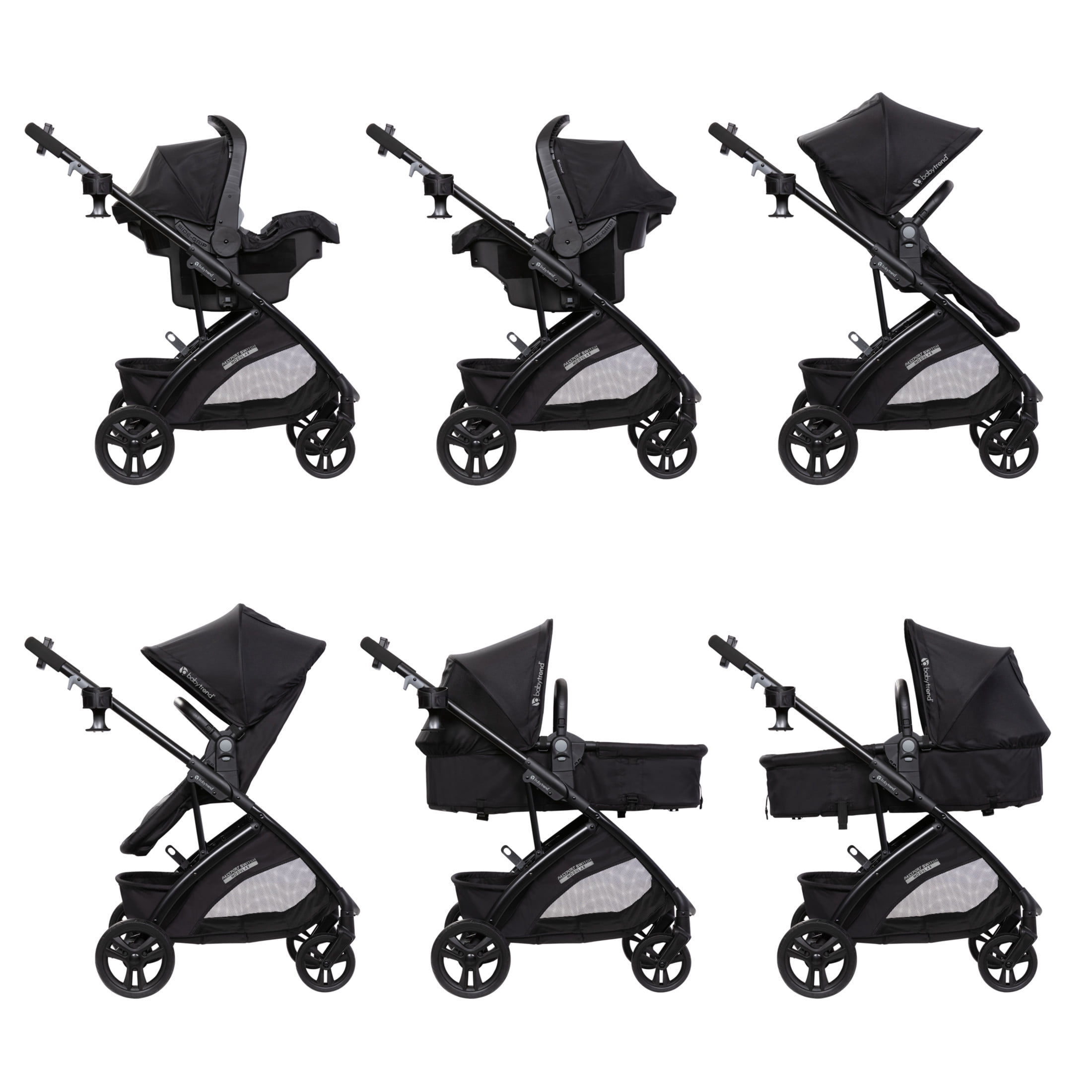 Baby Trend Passport Switch 6-in-1 Modular Travel System with (with EZ-Lift™ PLUS)