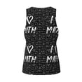 thumbnail image 5 of Haiem I love Math Men Workout Tank Top Gym Bodybuilding Sleeveless Muscle T Shirts Athletic Tank Breathable Workout Shirt-Small, 5 of 9