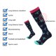thumbnail image 4 of Calcetines de compresión Qarigey hasta la rodilla estampado de rompecabezas/S/M, 4 of 6