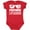 Red, variant on Inktastic Future Lifeguard Sunglasses Boys or Girls Baby Bodysuit