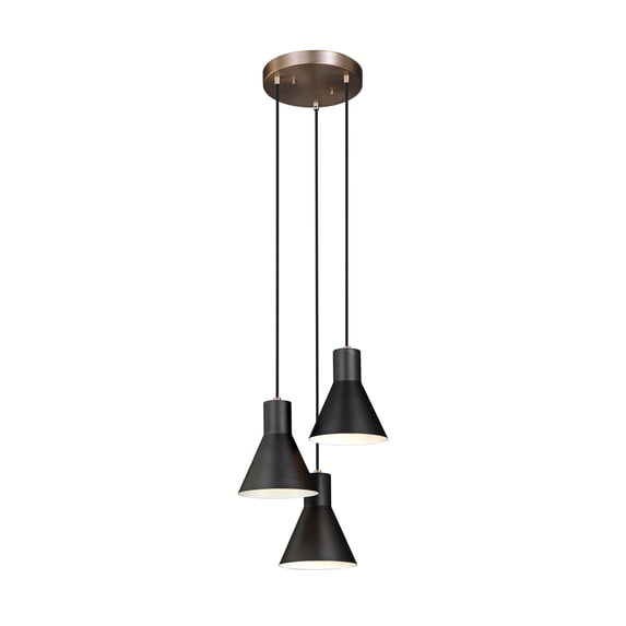 Sea Gull Lighting 5141303En3 Towner 3 Light 14-1/2" Wide Led Multi Light Pendant