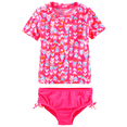thumbnail image 1 of OshKosh Baby Girls 2-PC Swim Set Hearts Swimwear Tankini Rashguard UPF 50+ 12 Months, 1 of 3