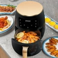 thumbnail image 2 of Air Fryer, 4.5 Liters Electric Hot Air Fryers for Roasting, Baking And Grilling, 8-in-1 Digital Touch Screen, Nonstick Frying Pot Oil-less Cooker, 2 of 7