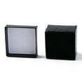 thumbnail image 5 of 6pcs Square Cardboard Ring Boxes with Sponge Inside Black 2x2x1-3/8 inch(5x5x3.5cm), 5 of 5