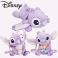 thumbnail image 1 of Genuine Disney Cute Lilo & Stitch Stitch Plush Doll Purple Backpack Pendant Baby Stitch Angel Stuffed Pillow Girls Toys zhangyuxiang LED, 1 of 2