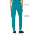 thumbnail image 2 of Landau ProFlex Tailored Fit Stretch 7-Pocket Jogger Scrub Pants for Women 2030, 2 of 5
