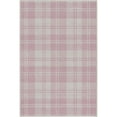 thumbnail image 5 of Well Woven Apollo Flatwoven Plaid Pink 3'3" x 5' Area Rug, 5 of 7