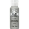 FolkArt 2561E Acrylic Craft Paint, Matte Finish, Steel Gray, 2 fl oz