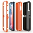 thumbnail image 7 of TASHHAR Moto G Play 2024 Case with Privacy Screen Protector Military Grade Heavy Duty Protection 3 in 1 Shockproof Armor Rugged Durable Detachable for Motorola G Play 2024 Phone - Black+Orange, 7 of 7