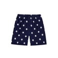 thumbnail image 5 of Girls 4th of July Outfit Toddler Patriotic Clothes 2 Piece USA Shirt Star Blue Short Sets for Little Girl Independence Day 2T, 5 of 6