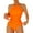 Orange womens swimsuits, variant on pimelu Bathing Suit Womens Swimsuits Bikini Set for Women Two Piece Swimsuits Strap Halter Tankini Sets with Drawstring Summer Beach Solid Swimwear with Trunks