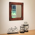 thumbnail image 6 of Hosley Wooden Brown Frame Mirror 20 Inch High, 6 of 8