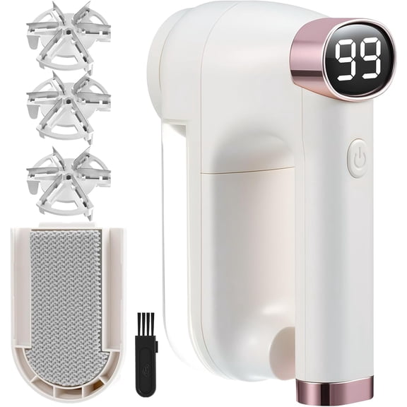 Oiduwi Fabric Shaver, Electric Clothes Shaver with 6-Blade, 3-Speeds  Sweater Shaver to Remove Pilling Fuzz Lint Balls Pills for Clothes Furniture