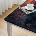 thumbnail image 5 of Awypu Square Fitted Table Cloths 100% Polyester Fiber 52*52, 5 of 8