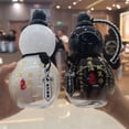 thumbnail image 3 of 800ML Gourd Water Bottle with Strap Waist Rope Cup Brush Charm DIY Sticker Leak-proof Tritan Reusable Vintage Chinese Style Monkey King Wukong Drinking Bottle, 3 of 8