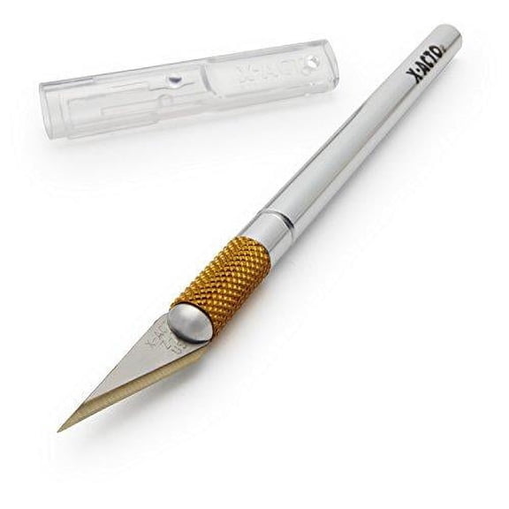X-Acto #1 Precision Knife | Z-Series, Craft Knife, with Safety Cap, #11 Fine Point Blade, Easy-Change Blade System