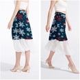 thumbnail image 4 of Snowflakes Stunning Chiffon Beach Dresses for Women - Summer Attire, 4 of 6