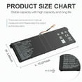 thumbnail image 2 of For Acer Aspire 3 A315-51 A315-21 Series Replacement Battery AP16M5J Brand New, 2 of 11