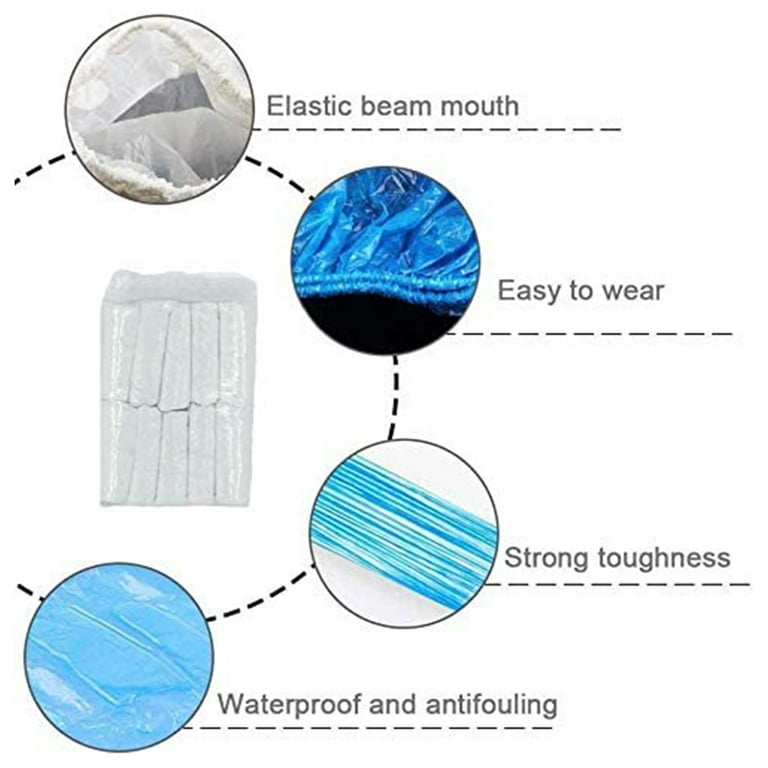 Trade Star Exports Waterproof Arm Sleeves Covers, PVC Arm Protector, Oilproof Oversleeves Protection, Forearm Protector for Cleaning Fish, Car Washing, Painting, Dish