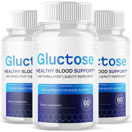 Gluctose Blood Support Pills Advanced Formula Vitamin Supplement 180 Capsules