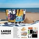 thumbnail image 5 of Fotbe Colorful Cats Pattern Art Bolsa de Viaje para Playa - Resistente al Agua, Bolsa Tote de Gran Capacidad y Ligera con 7 Bolsillos para Mujeres y Hombres, 5 of 7