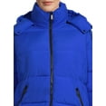 BCBG Paris Women's and Women's Plus Cloud Puffer Coat with Hood, Sizes