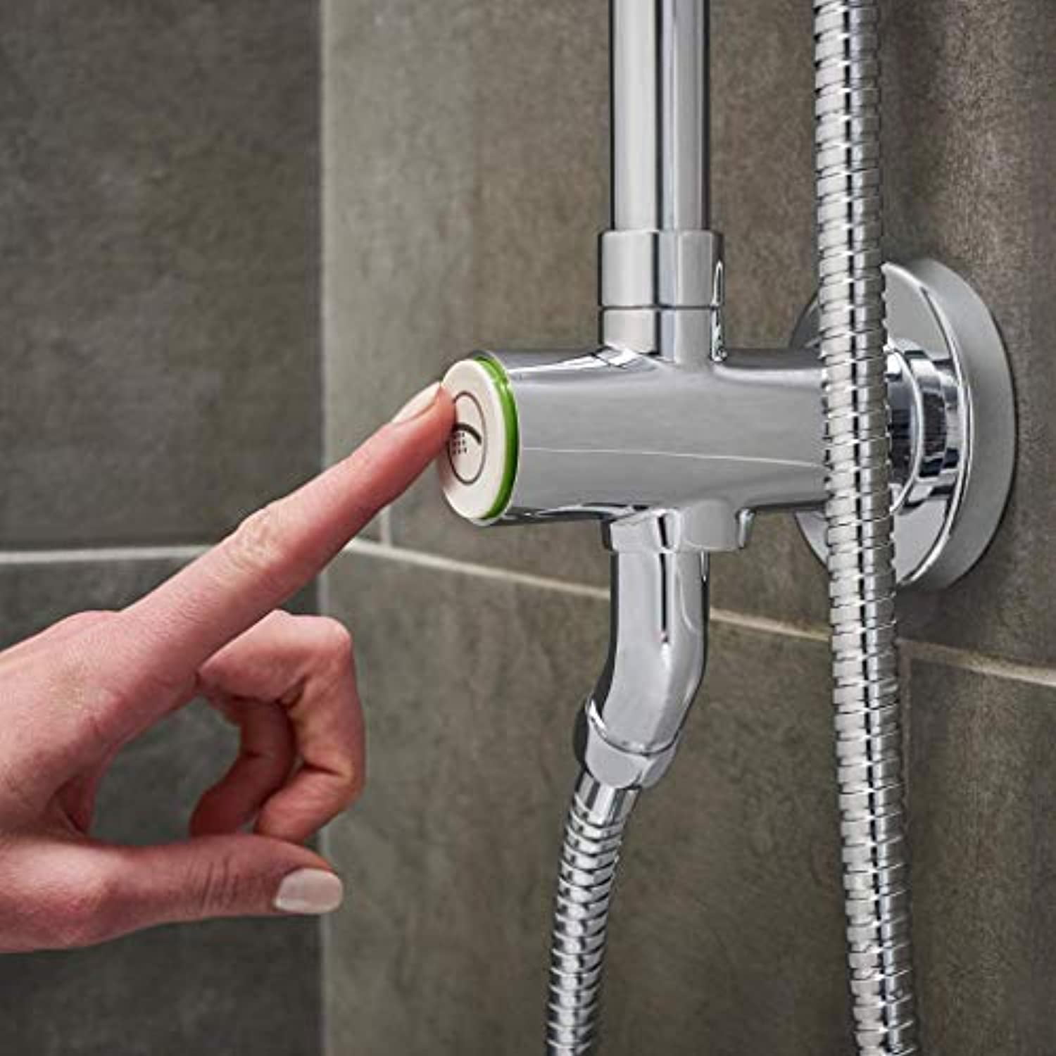 Grohe Veris Oval Rainshower With Ball Joint, 1 Spray Mode, 27470000 1 thumbnail image