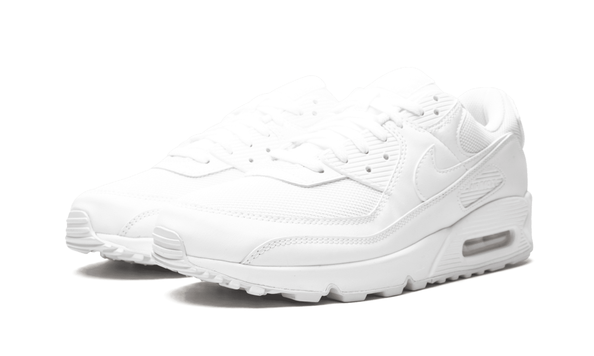 NIKE MENS Air Max 90 "Triple White" CN8490 100 from Stadium Goods