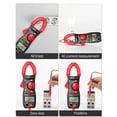 thumbnail image 2 of Clamp Meter,1999 Lcd Screen Led Ncv Induction Lcd Screen Dc Diode Meter 1999 Lcd Clamp Meter Ncv Induction Meter Tester Led Ncv Dc T Tester Kidjoy Meter Eryue St170, 2 of 6