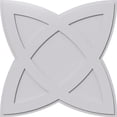 thumbnail image 1 of Ekena Millwork CMP40CM 40 in. OD x 15 in. Carré Cosmo Architecture Grade PVC Contemporain Plafond Médaillon, 1 of 1