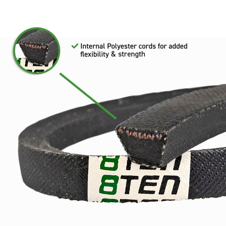 8TEN Lawn Mower Drive Belt for MTD Cub Cadet RZT 50 42 Troy 8TEN Lawn Mower Drive Belt for MTD Cub Cadet RZT 50 42 Troy