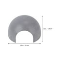 thumbnail image 3 of MasteelfCA Repose-Cachette pour Reptiles Caoutchouc Rond Habitat Jouets pour Animaux, 3 of 7