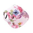 thumbnail image 1 of Tailup Small Pet Summer Canvas Cap Dog Baseball Visor Hat Puppy _jiue, 1 of 1