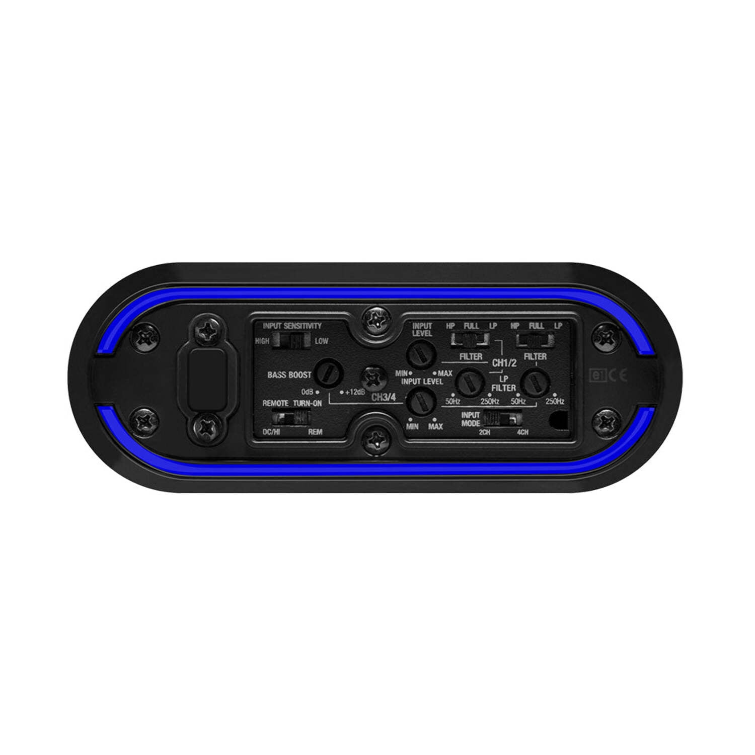 Boss Audio MPD380.4 4-Channel 380 Watts Class-D Full Range Marine Amplifier