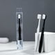 thumbnail image 3 of Inteprter Cepillo de peludo para baño, cepillos de de fácil agarre, cuidado de adultos, herramienta de limpieza bucal de plástico, baño Juegos de accesorios de baño Blanco Inteprter HA075301-01, 3 of 6