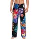 thumbnail image 1 of Balery Tropical Palm Leaves Pantalones de pijama para hombre, pijama ultraligero, pantalón de descanso-Small, 1 of 6