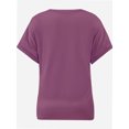 thumbnail image 5 of Womens T Shirts Short Sleeve V Neck Casual Summer Tops Tshirts with Pocket, 5 of 5