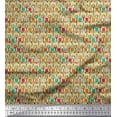 thumbnail image 1 of Soimoi Cotton Duck Fabric Bottle & Wine Glass Bar Printed Fabric 1 Yard 42 Inch Wide, 1 of 3
