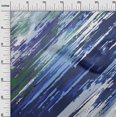 thumbnail image 3 of oneOone Cotton Poplin Blue Fabric Brush Stroke Sewing Craft Projects Fabric Prints By Yard 56 Inch Wide, 3 of 4