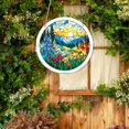 thumbnail image 4 of MKHSQHDG Today's Deals Curtain Style Acrylic Puzzle Garden Design Window Hanging Home Birthday For, 4 of 6