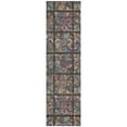 thumbnail image 2 of Addison Rugs Chantille Indoor/Outdoor Transitional Medallions Chocolate Washable Runner Rug, 2'3" x 7'6", 2 of 6