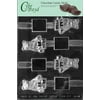 Cybrtrayd Life of the Party B047 Bear With Blocks Pretzel Baby Chocolate Candy Mold in Sealed Protective Poly Bag Imprinted with Copyrighted Cybrtrayd Molding Instructions