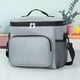 thumbnail image 5 of Bolsa térmica para almuerzo de aluminio | Nevera térmica bento gruesa de gran capacidad | Tela Oxford impermeable y antimanchas | Ligera y portátil para oficinistas y estudiantes, 5 of 6